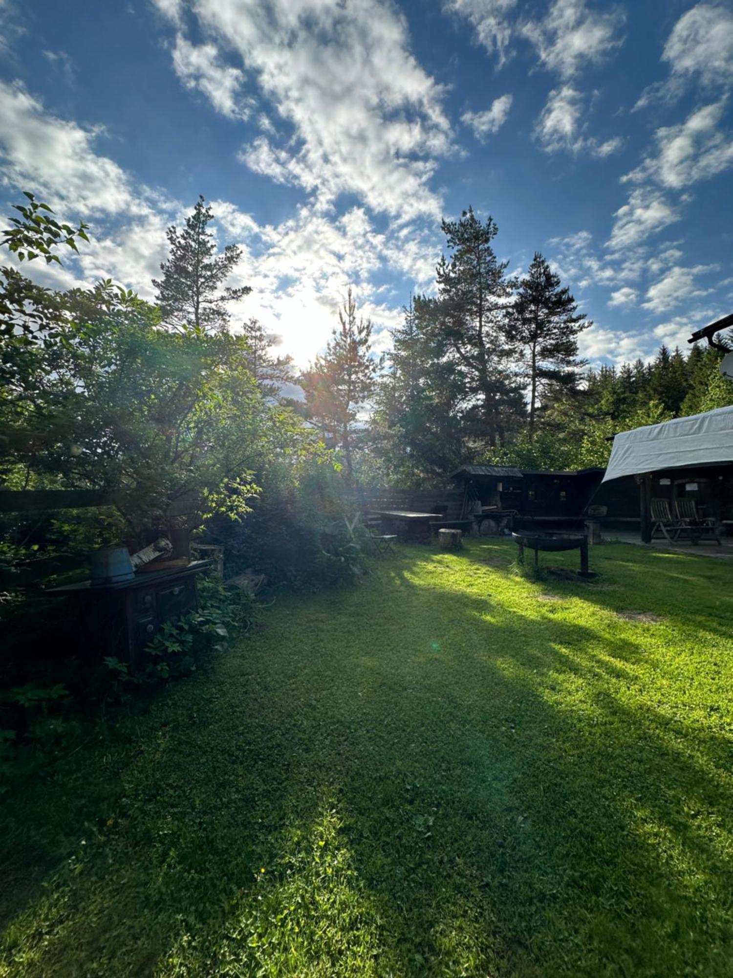 Ferienhaus Im Wald Edelschrott Exterior photo